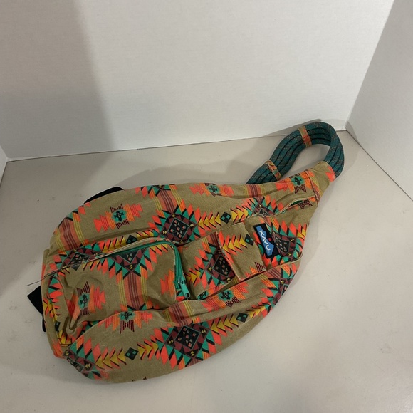 Kavu Rope Sling Crossbody Bag Southwest Aztec Print - Picture 11 of 11